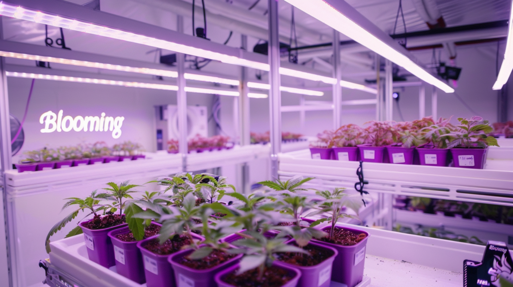 Una sala de cultivo cannábico de ultima generación